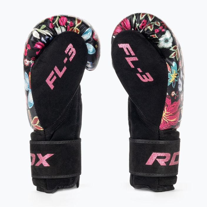 RDX FL-3 боксови ръкавици в черен цвят BGR-FL3 4