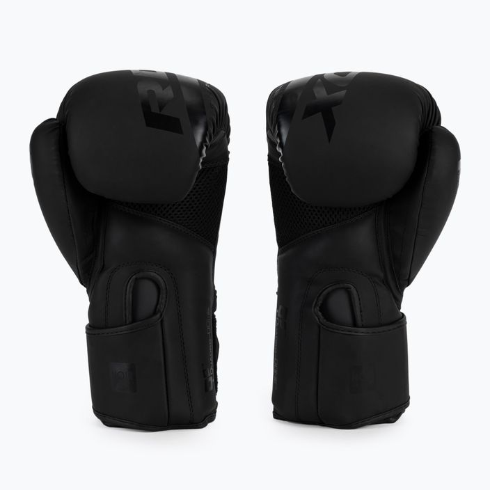 RDX T15 боксови ръкавици черни BGR-F15MB-10OZ 2