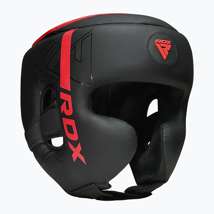 Боксова каска RDX F6 Kara Head Guard червена