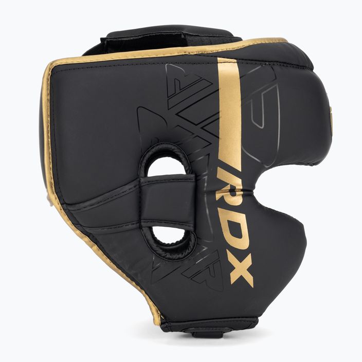 Боксова каска RDX F6 матово златиста 2