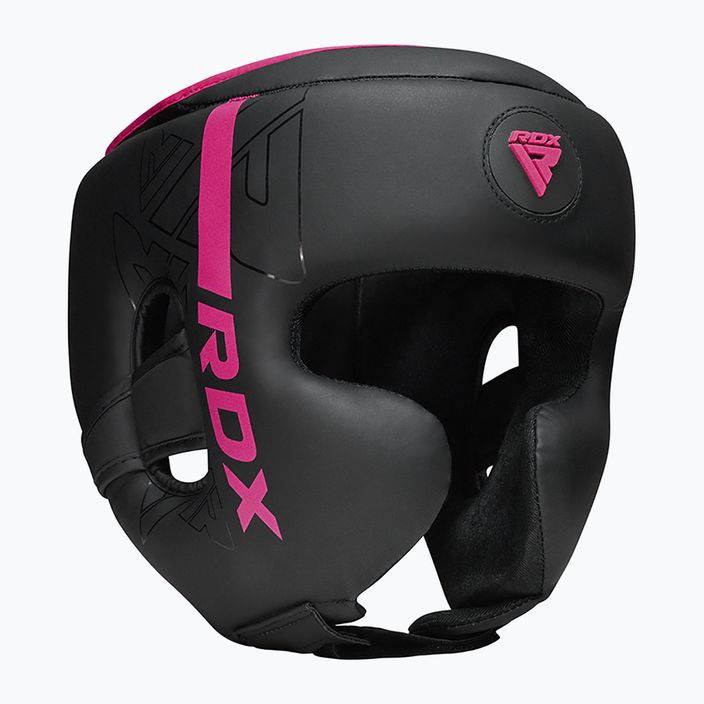 Боксова каска RDX F6 Kara Head Guard розова