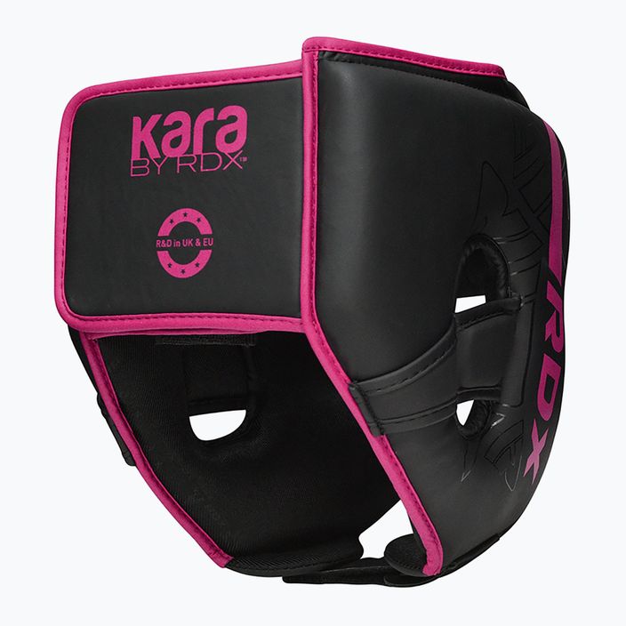 Боксова каска RDX F6 Kara Head Guard розова 3