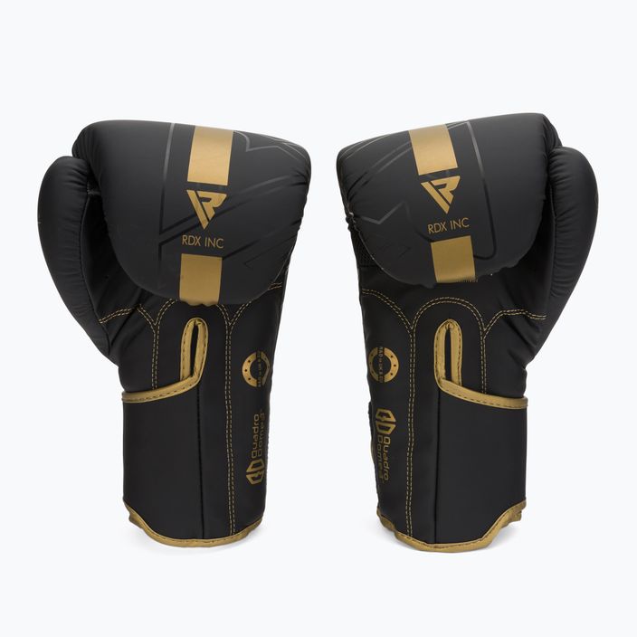 RDX F6 черни/златни боксови ръкавици BGR-F6MGL 2