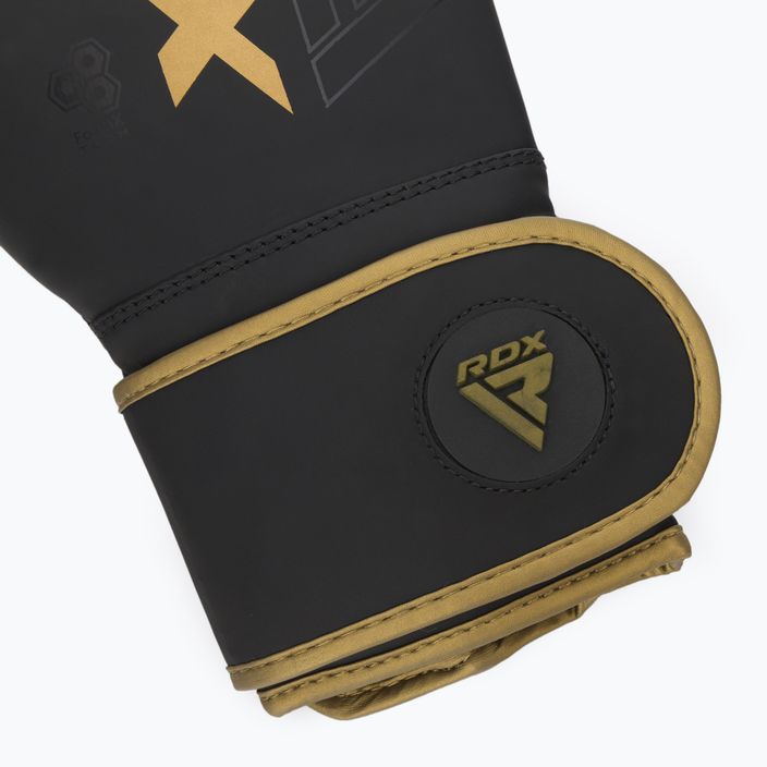 RDX F6 черни/златни боксови ръкавици BGR-F6MGL 7