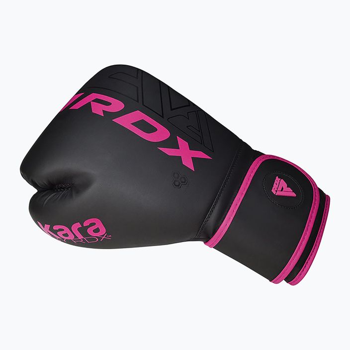 RDX F6 черно-розови боксови ръкавици BGR-F6MP 9