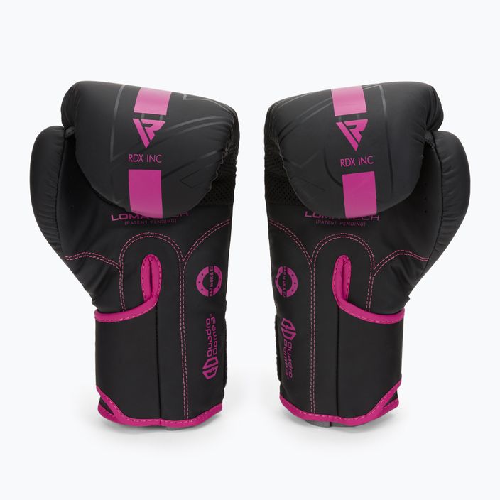 RDX F6 черно-розови боксови ръкавици BGR-F6MP 2