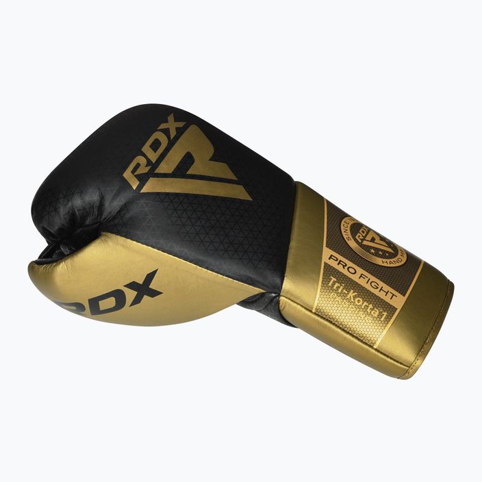 RDX K1 Mark Pro Fight Boxing златни боксови ръкавици 3