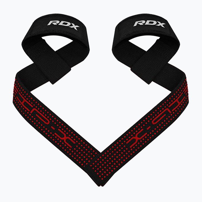 Каишки за вдигане на тежести RDX S4 Weightlifting Wrist Straps black 2