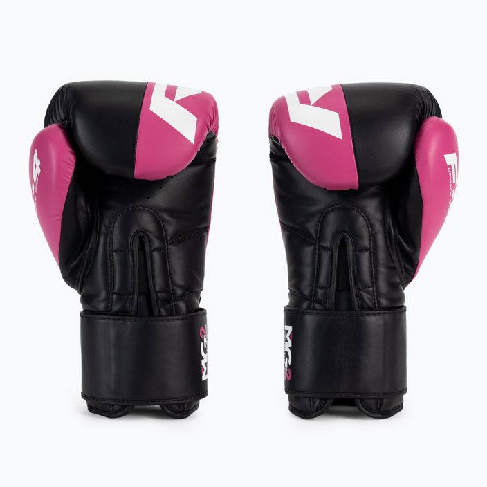 RDX REX F4 розови/черни боксови ръкавици BGR-F4P-8OZ 2