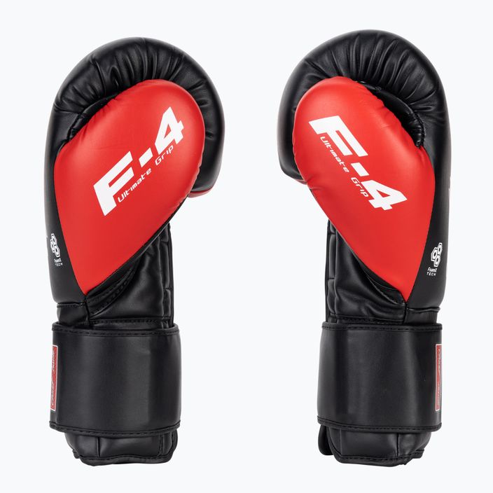 Дамски боксови ръкавици RDX BGR-F4 червено/черно 3
