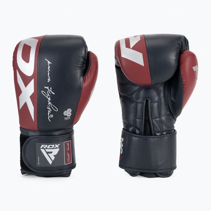 RDX REX F4 черни/червени боксови ръкавици BGR-F4MU-10OZ 3