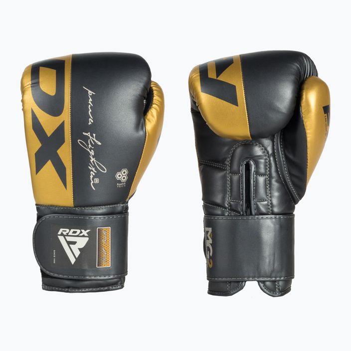 RDX Rex F4 черни/златни боксови ръкавици BGR-F4GL-. 3
