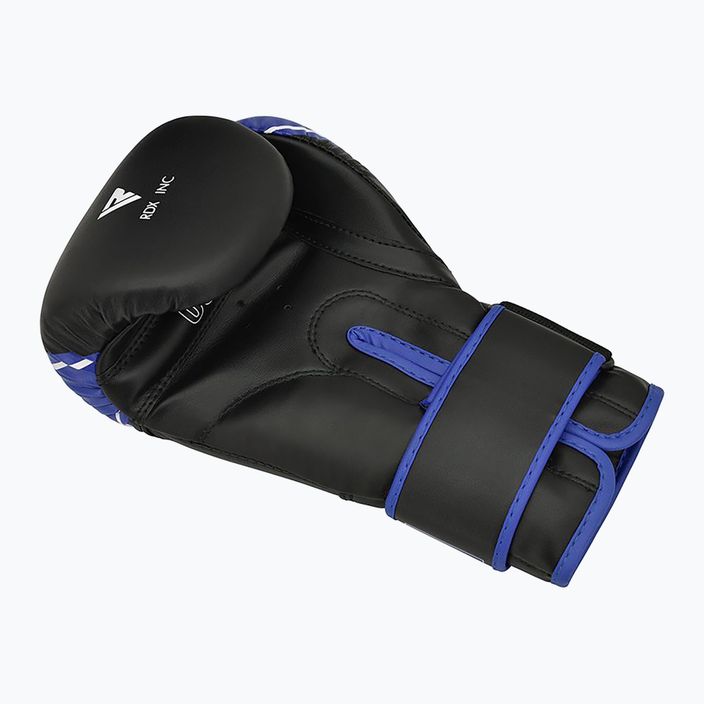 Детски боксови ръкавици RDX JBG-4 сини/черни 4
