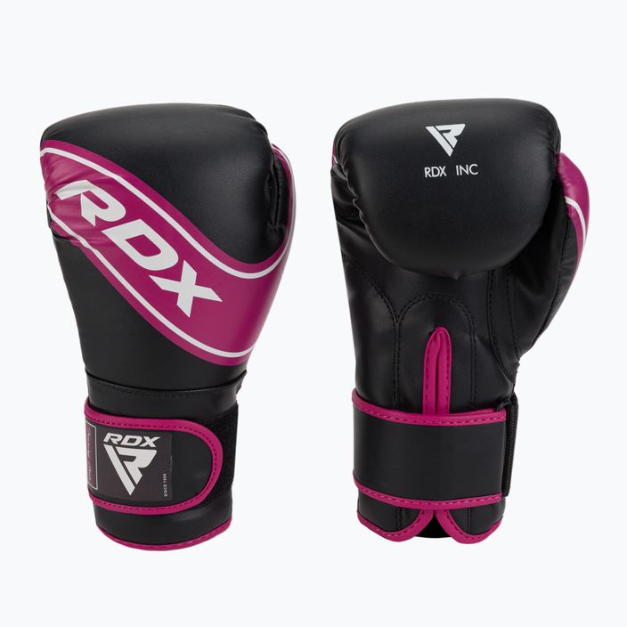 RDX детски боксови ръкавици черно-розови JBG-4P 5