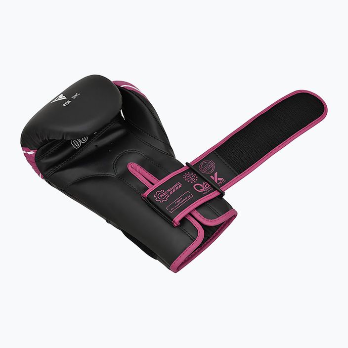 RDX детски боксови ръкавици черно-розови JBG-4P 16