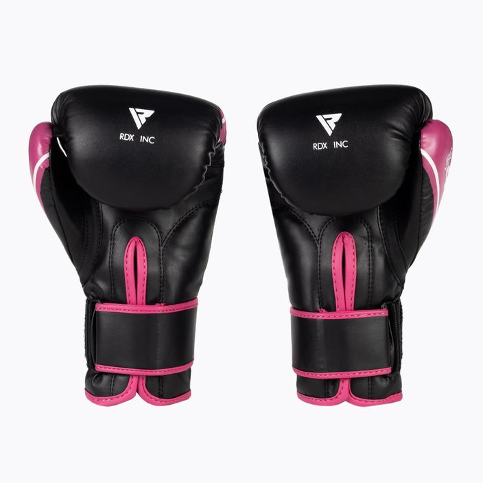 RDX детски боксови ръкавици черно-розови JBG-4P 3