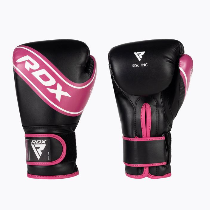 RDX детски боксови ръкавици черно-розови JBG-4P 6