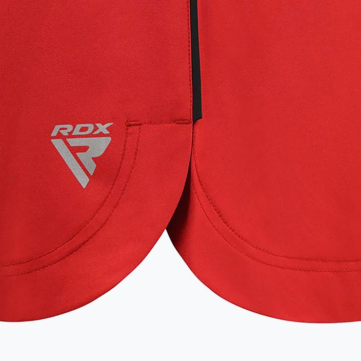 Мъжки тренировъчни шорти RDX T15 червени 4