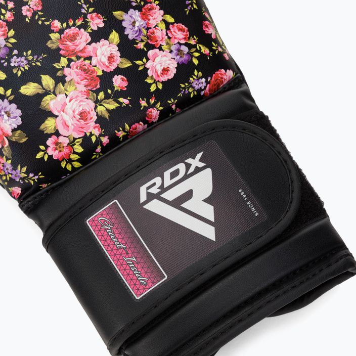 Боксови ръкавици RDX FL-5 черно-розови BGR-FL5B 7