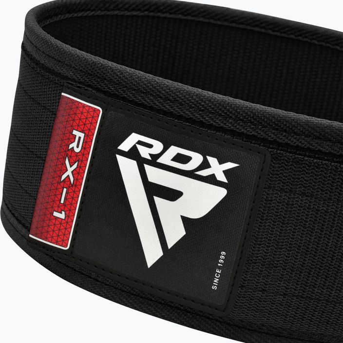 RDX RX1 Каишка за вдигане на тежести черна 4