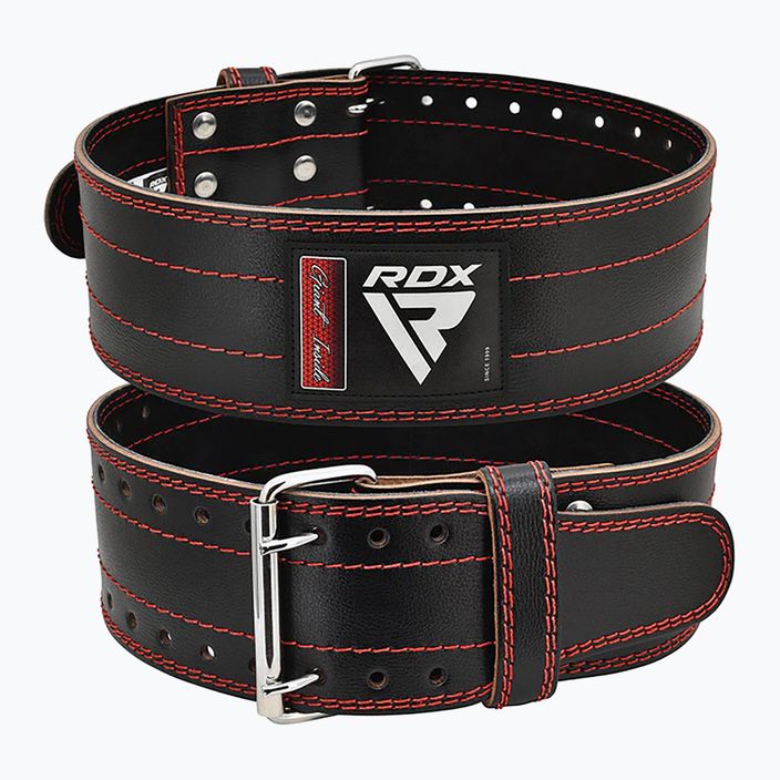 Колан за вдигане на тежести RDX RD1 Weight Lifiting Power red 2