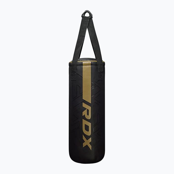 Боксов чувал  RDX F6 Junior Punch Bag + боксови ръкавици matte gold 2