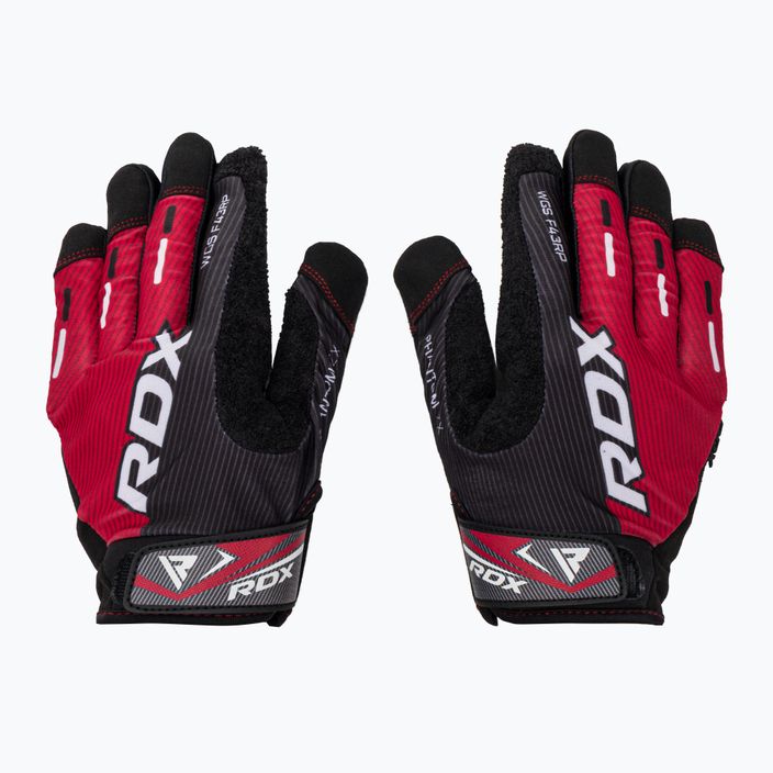 RDX Сублимационни тренировъчни ръкавици черно-червени WGS-F43RP 3