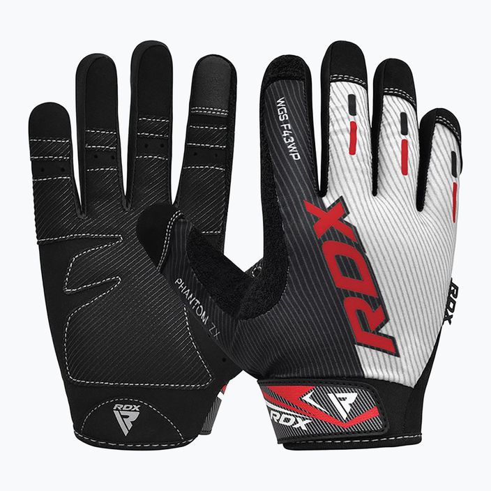 RDX Sublimation F43 тренировъчни ръкавици черно и бяло WGS-F43WP 7