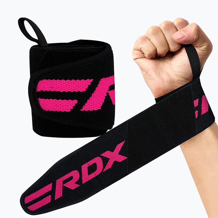 Накитник RDX Gym Wrist Wrap pink 5