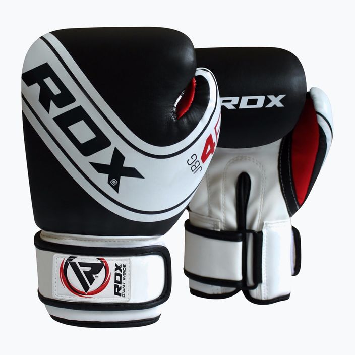 RDX детски боксови ръкавици черно-бели JBG-4B 7