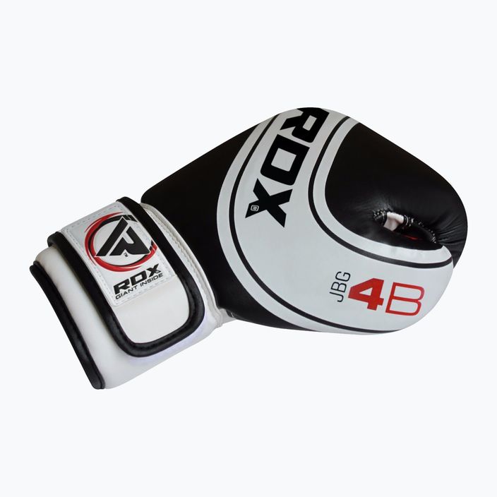 RDX детски боксови ръкавици черно-бели JBG-4B 9
