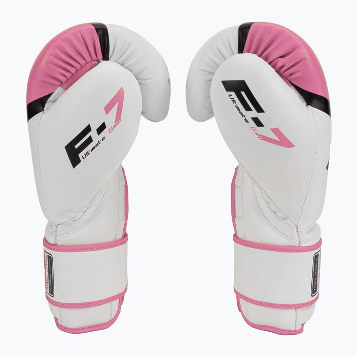 Дамски боксови ръкавици RDX BGR-F7 в бяло и розово BGR-F7P 4
