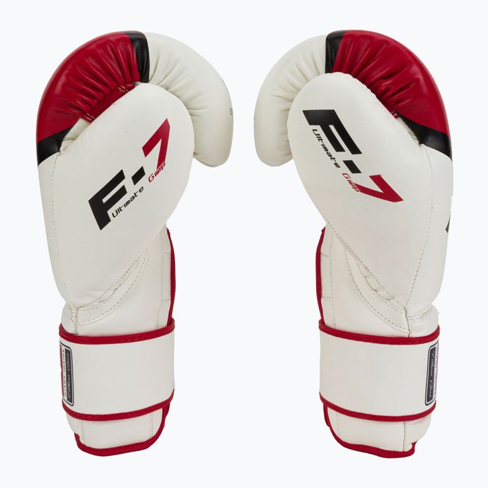 RDX боксови ръкавици червено и бяло BGR-F7R 4