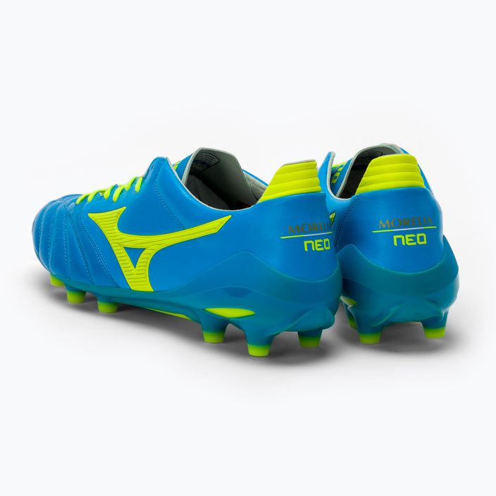 Мъжки футболни обувки Mizuno Morelia Neo II MD yellow P1GA165144 3