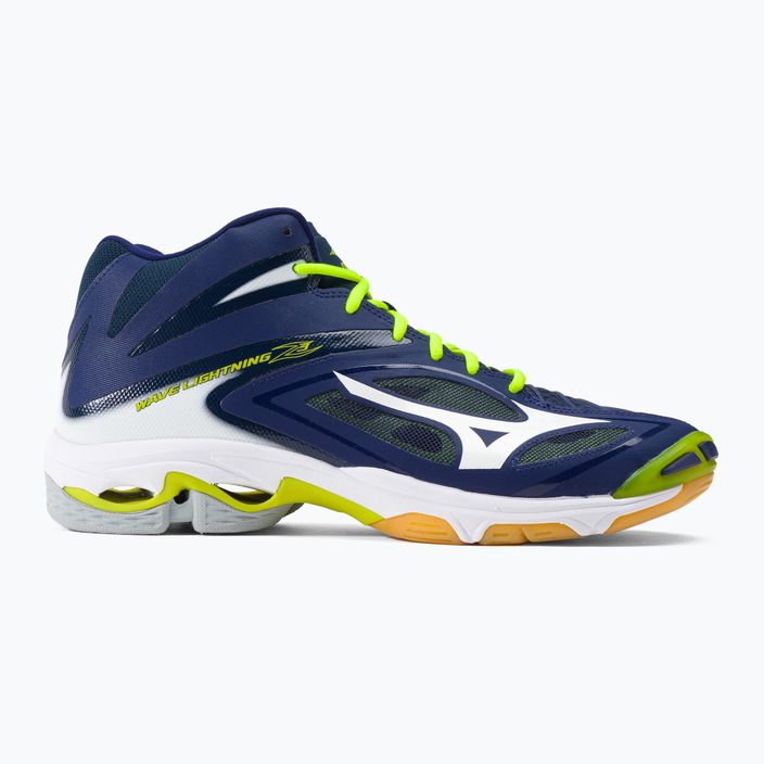 Мъжки обувки за волейбол Mizuno Wave Lightning Z3 Mid blue V1GA170571 2