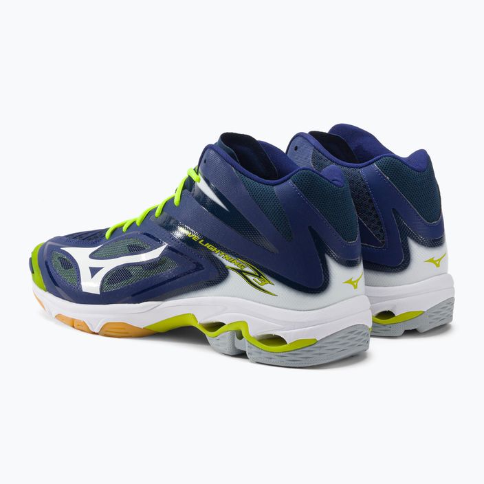 Мъжки обувки за волейбол Mizuno Wave Lightning Z3 Mid blue V1GA170571 3