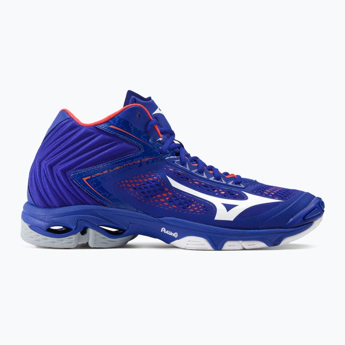 Мъжки обувки за волейбол Mizuno Wave Lightning Z5 Mid blue V1GA190500 2