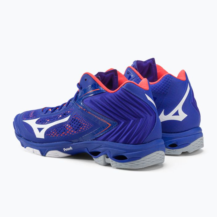 Мъжки обувки за волейбол Mizuno Wave Lightning Z5 Mid blue V1GA190500 3