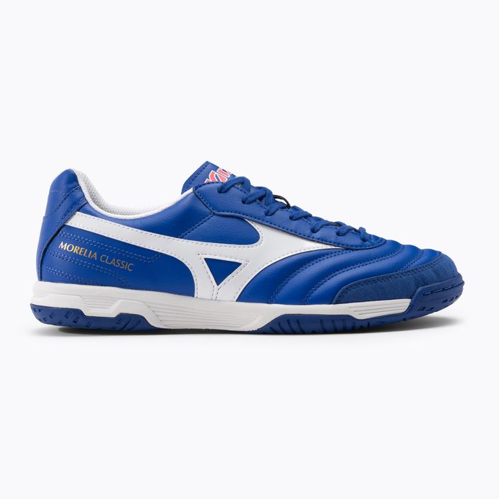 Мъжки футболни обувки Mizuno Morelia Sala Classic IN blue Q1GA200225 2