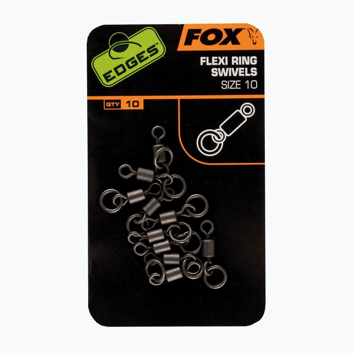 Fox Edges Flexi Ring Swivel Red CAC529