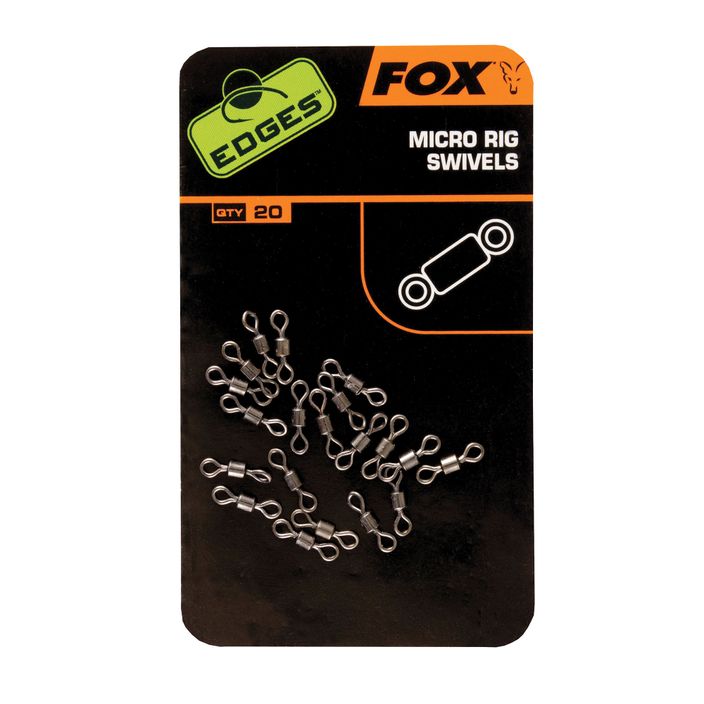 Fox Edges Micro Rig Swivels черен CAC538 2