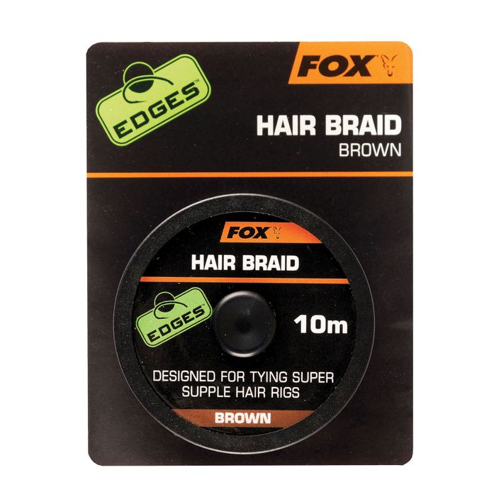 FOX ръбове Плитка за коса кафява CAC565 2
