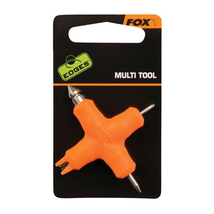 Fox Edges Микро мултифункционален инструмент оранжев CAC587 2