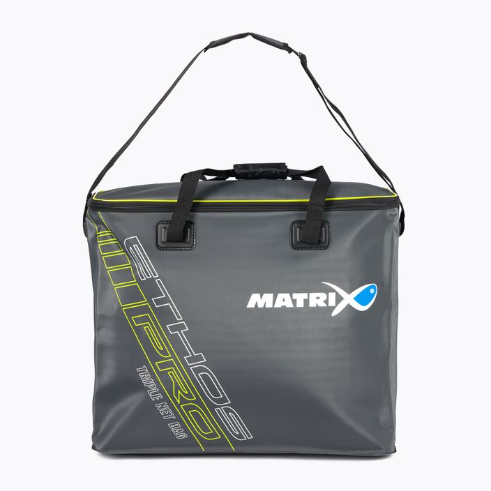 Рибарска чанта Matrix Ethos Pro EVA с тройна мрежа сива GLU089 3