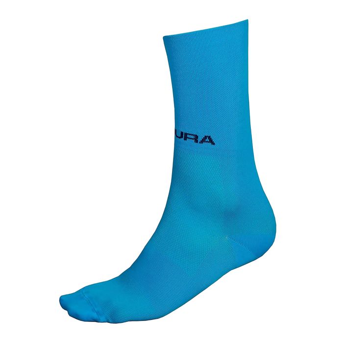 Мъжки чорапи за колоездене Endura Pro SL II hi-viz blue 2