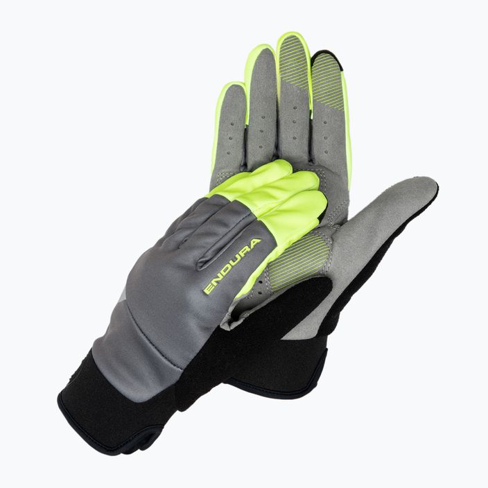 Мъжки ръкавици за колоездене Endura Windchill hi-viz yellow