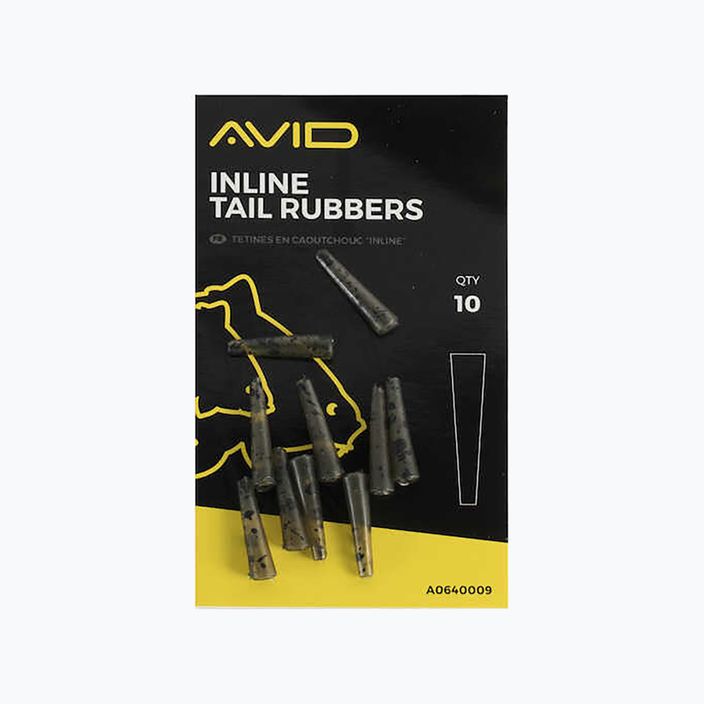 Avid Carp Inline Tail Rubbers 10 бр. Камуфлаж A0640009 2