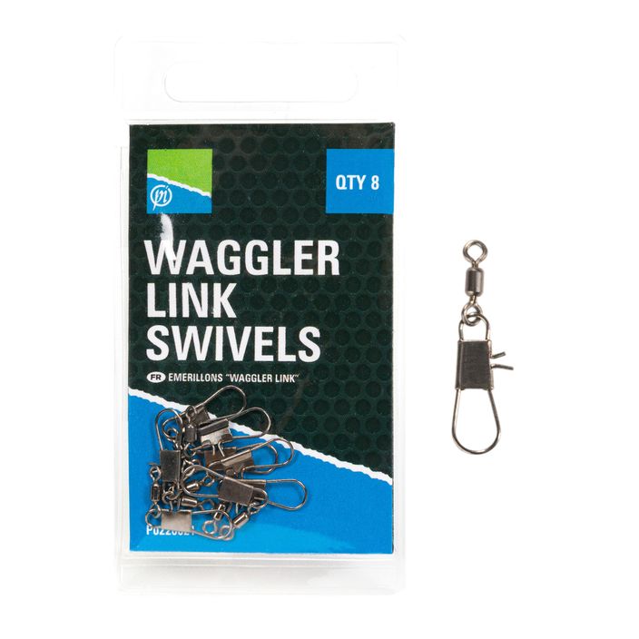 Preston Waggler Link Swivels черен P0220021 2
