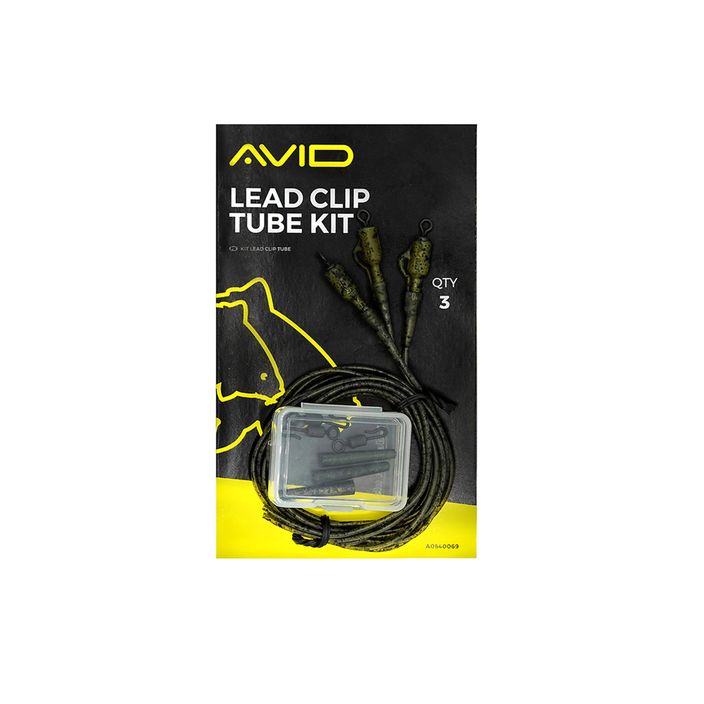 Avid Carp Lead Clip Tube Kit camo A0640069 2