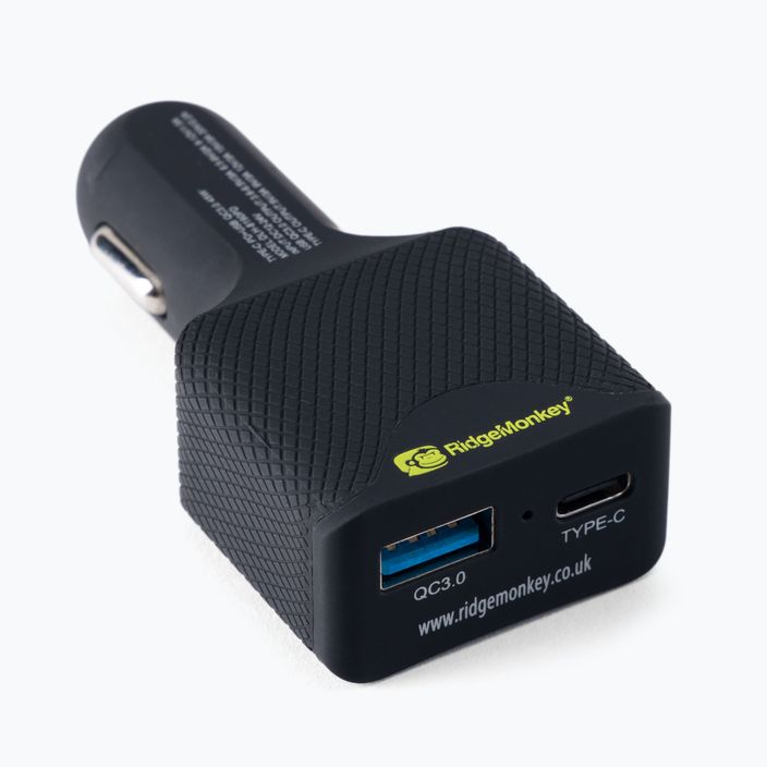 RidgeMonkey Vault 45W USB-C PD автомобилно зарядно устройство черно RM146 2
